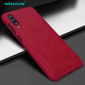 کیف چرمی سامسونگ گلكسي A70 مارك Nillkin Qin