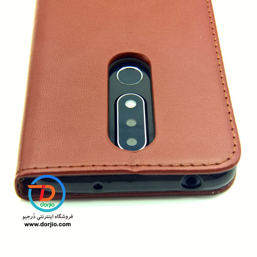 کیف و فلیپ کاور چرمی نوکیا 6.1 پلاس