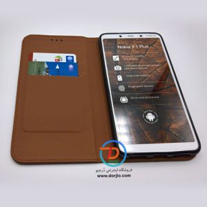 کیف و فلیپ کاور چرمی نوکیا 3.1 پلاس