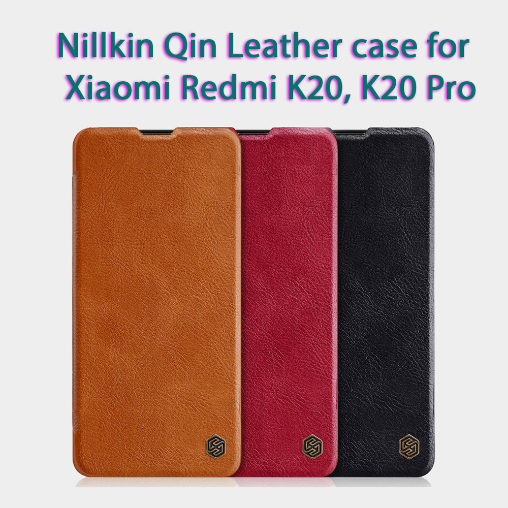 کیف چرمی شيائومي ردمي K20 پرو مارک Nillkin Qin