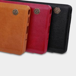 کیف چرمی سامسونگ گلكسی نوت 10 پلاس مارك Nillkin Qin