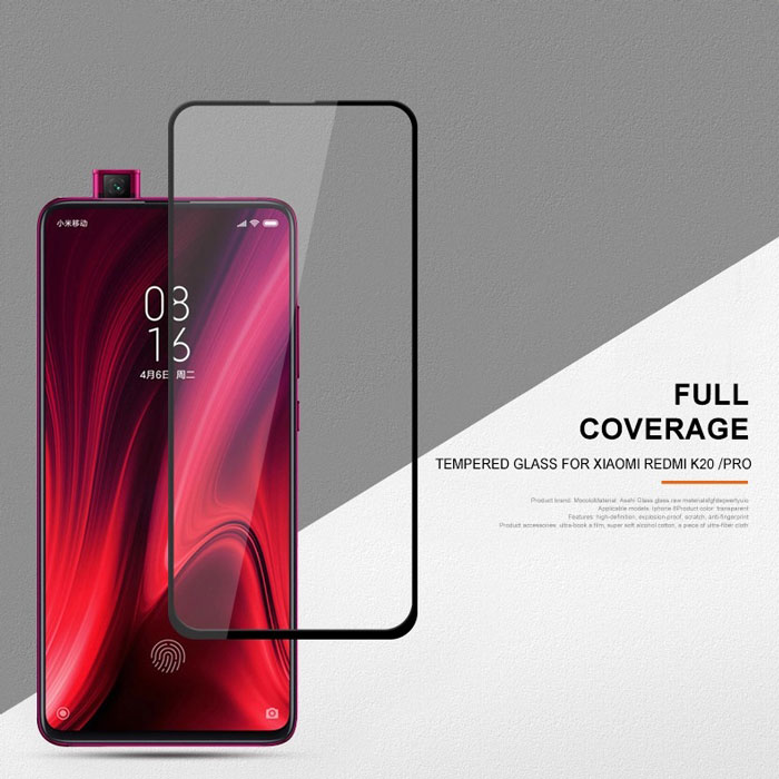 گلس 3D فول گوشی شیائومی ردمی K20