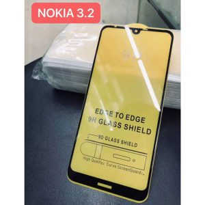گلس تمام صفحه فول چسب نوکیا 3.2