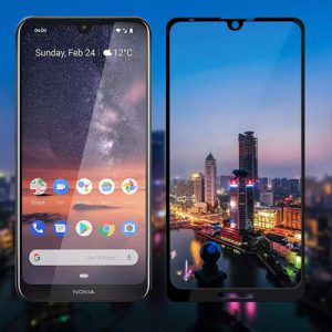 گلس تمام صفحه فول چسب نوکیا 3.2