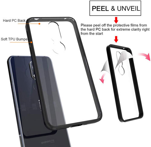 قاب محافظ هیبریدی نوکیا 7.1