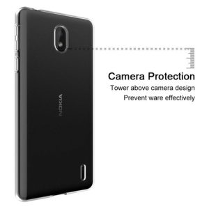 قاب محافظ ژله‌ای شفاف نوکیا 1 پلاس