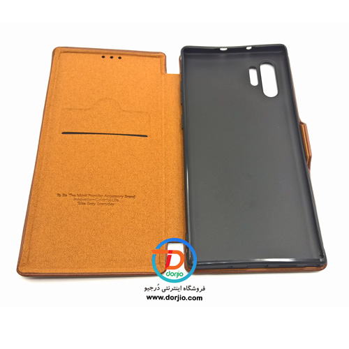 کیف چرمی سامسونگ گلکسی نوت 10 پلاس مارک PULOKA