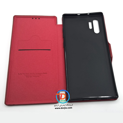 کیف چرمی سامسونگ گلکسی نوت 10 پلاس مارک PULOKA