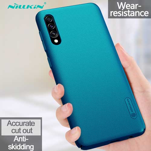 قاب محافظ گلکسی A50s مارک نیلکین + استند