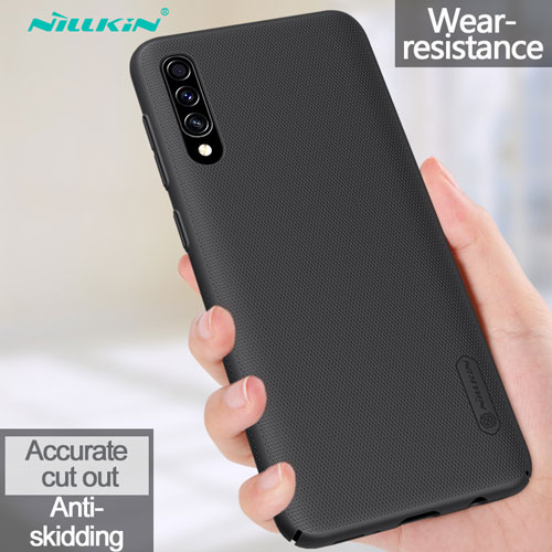 قاب محافظ گلکسی A50s مارک نیلکین + استند