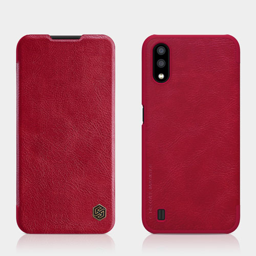 کیف چرمی سامسونگ گلكسی A01 مارك Nillkin Qin