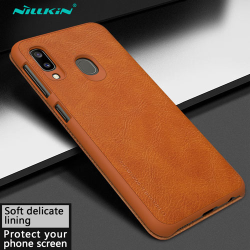 کیف چرمی سامسونگ گلکسی A20e مارک Nillkin