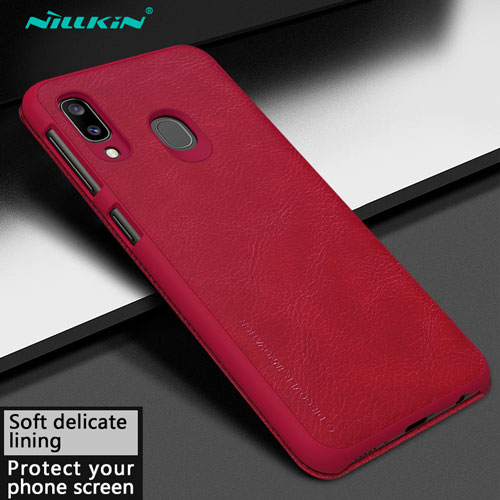 کیف چرمی سامسونگ گلکسی A20e مارک Nillkin