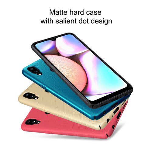 قاب محافظ گلکسی A10s مارک نیلکین + استند