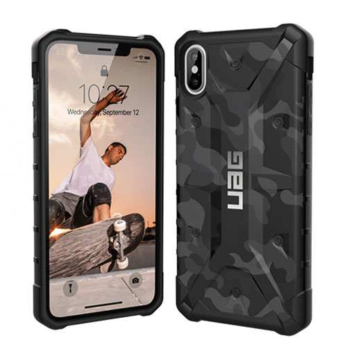 گارد ضد ضربه آیفون XS MAX طرح استتار مارک UAG