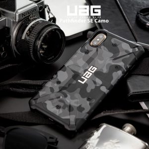 گارد ضد ضربه آیفون XS طرح استتار مارک UAG