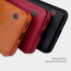 کیف چرمی سامسونگ گلکسی اس 20 مارک Nillkin
