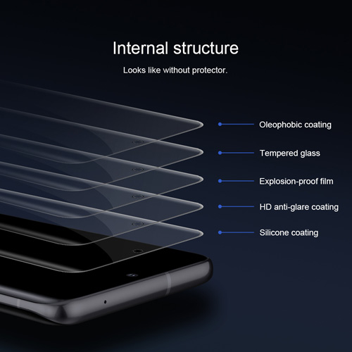 گلس 3D گلکسی اس 20 پلاس مارك نیلکین CP+MAX