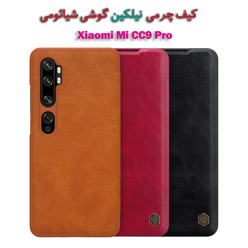کیف چرمی شیائومی Mi CC9 Pro مارک NILLKIN