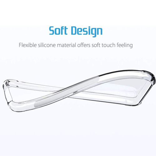 گارد ژله‌ای شفاف فول کاور شیائومی ردمی نوت 8