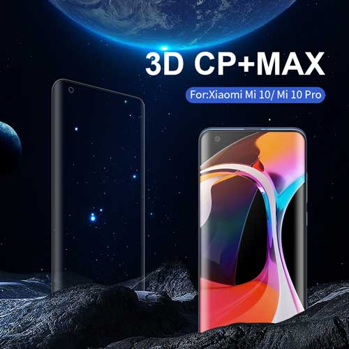 گلس 3D شیائومی Mi 10 مارك نیلکین CP+MAX