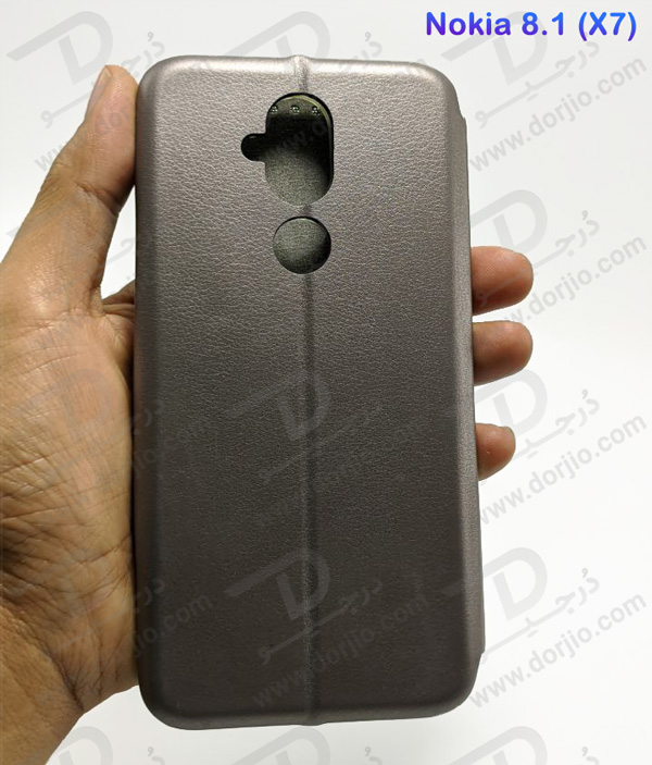 فلیپ کاور چرمی نوکیا 8.1 (Nokia X7)