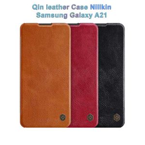 کیف چرمی سامسونگ گلکسی A21 مارک نیلکین