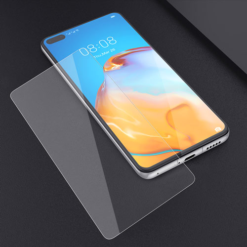 گلس H+Pro نیلکین هوآوی P40 Pro + برچسب لنز
