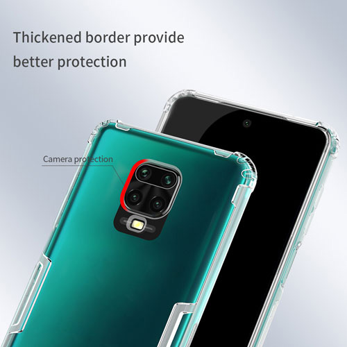 محافظ ژله ای شیائومی نوت 9 پرو مکس مارک نیلکین TPU