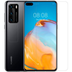 گلس H+Pro نیلکین هوآوی P40 + برچسب لنز