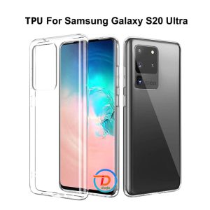 قاب محافظ ژله‌ای شفاف گلکسی S20 اولترا