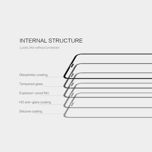گلس 3D اپل آیفون 11 پرو مکس مارك نیلکین CP+MAX