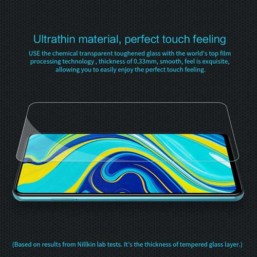 گلس شیائومی Redmi Note 9S مارک H نیلکین