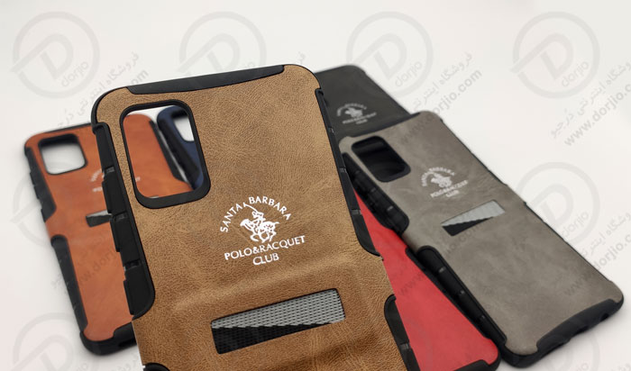 گارد روکش چرمی سامسونگ گلکسی A51 مارک Santa Barbara