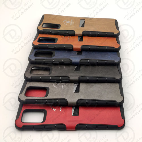 گارد روکش چرمی سامسونگ گلکسی A71 مارک Santa Barbara