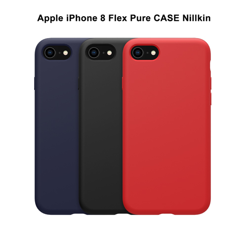 گارد سیلیکونی اپل آیفون 8 مارک Flex Pure نیلکین