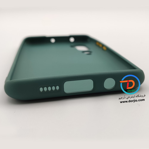 قاب سیلیکونی دکمه رنگی Xiaomi Mi Note 10
