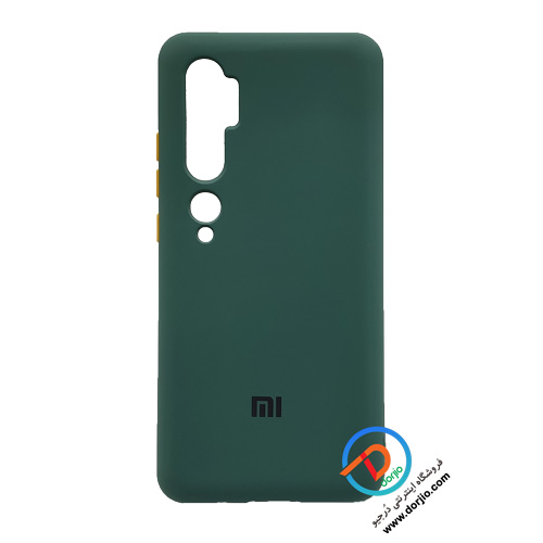 قاب سیلیکونی دکمه رنگی Xiaomi Mi Note 10