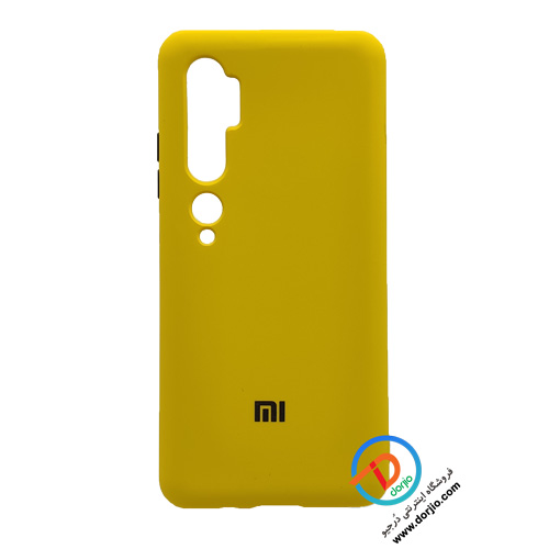 قاب سیلیکونی دکمه رنگی Xiaomi Mi Note 10