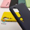 قاب سیلیکونی دکمه رنگی Xiaomi Mi Note 10 Pro