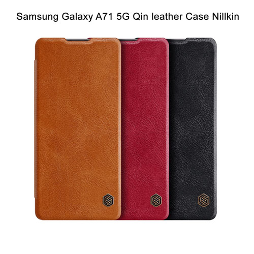 کیف چرمی سامسونگ Galaxy A71 5G مارک نیلکین