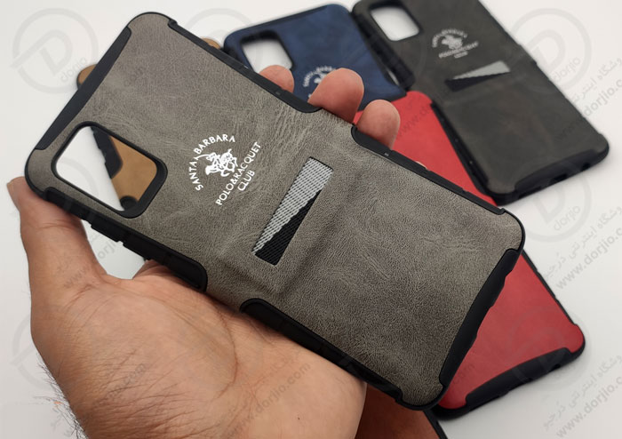 گارد روکش چرمی سامسونگ گلکسی A51 مارک Santa Barbara