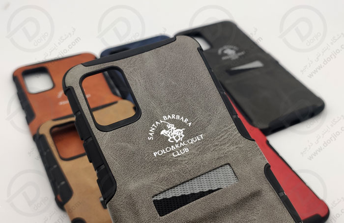 گارد روکش چرمی سامسونگ گلکسی A71 مارک Santa Barbara