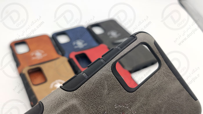 گارد روکش چرمی سامسونگ گلکسی A71 مارک Santa Barbara