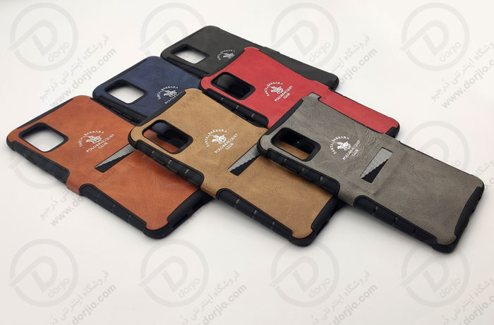 گارد روکش چرمی سامسونگ گلکسی A71 مارک Santa Barbara