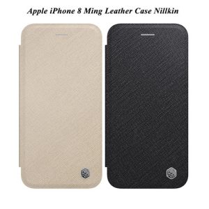 فلیپ‌ کاور چرمی اپل iPhone 8 مارک Ming نیلکین