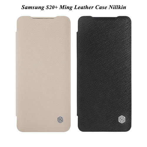 فلیپ کاور چرمی +Galaxy S20 مارک Ming نیلکین