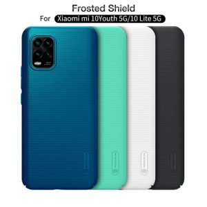 58151قاب محافظ شیائومی Mi 10 Lite 5G مارک نیلکین + استند