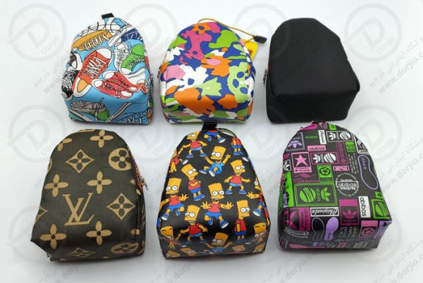 کیف پارچه‌ای محافظ هندزفری و کابل