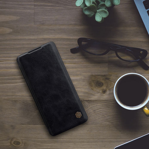 کیف چرمی شیائومی Mi Note 10 Lite مارک نیلکین
